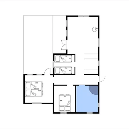 بيت للعطل 1583-aakirkeby-poserekrogen-8 Vester Somarken